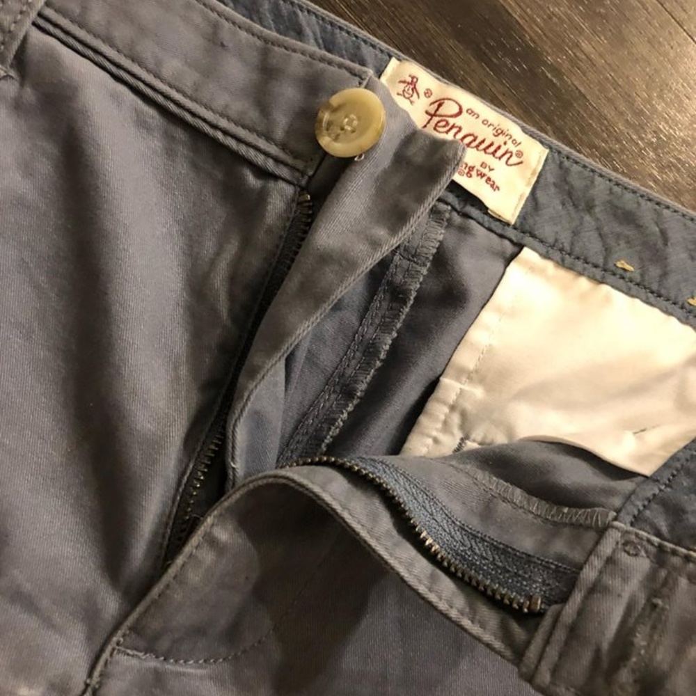 Navy/Gray Penguin Shorts